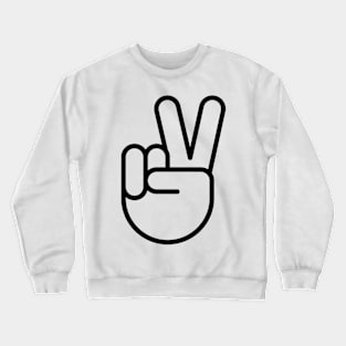 Peace Sign Crewneck Sweatshirt